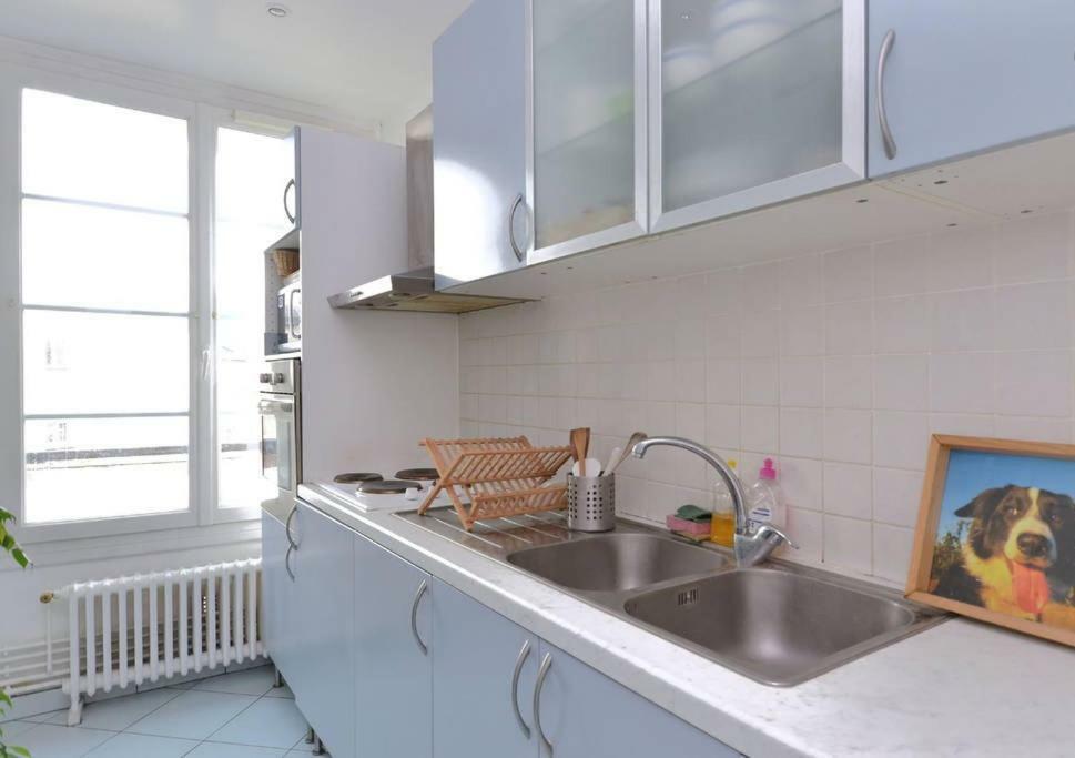 Chambres Meublees Chez L'Habitant Dans Appartement Proche Gare Sncf Creil Exterior foto